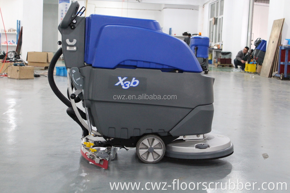 Battery Operated floor cleaning industrial washing machine